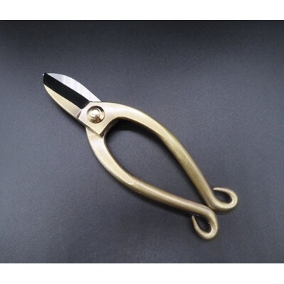 池の坊鋏 ブロンズ/Bronze flower scissors 「type IKENOBOU」