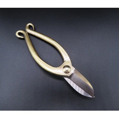 池の坊鋏 ブロンズ/Bronze flower scissors 「type IKENOBOU」