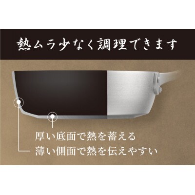 MB-3024 煌匠(こうしょう)木柄深型フライパン20cm&26cmセット