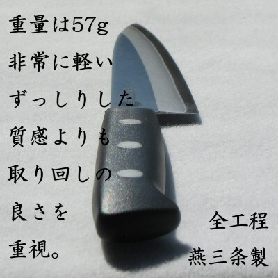 ナガオ ペティナイフ 刃渡り 140mm モリブデンバナジウム鋼