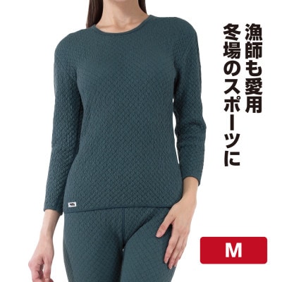 ひだまりチョモランマ 婦人長袖丸首インナー Mサイズ QMS821