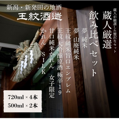 王紋蔵人厳選飲み比べセット