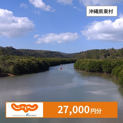 【じゃらんふるさと納税クーポン】 沖縄県東村でつかえる27,000円 クーポン