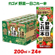 カゴメ 野菜一日これ一本 200ml×24本入【ジュース・野菜飲料・野菜ジュース】 | ふるさと納税のお礼品