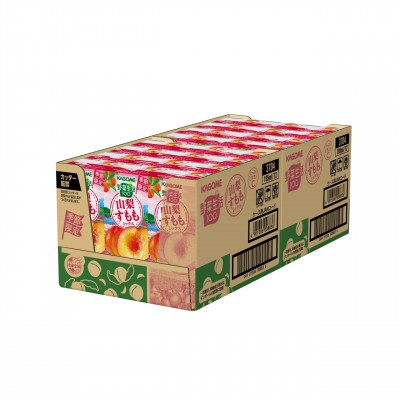 カゴメ 野菜生活100 山梨すももミックス 195ml 紙パック 24本入