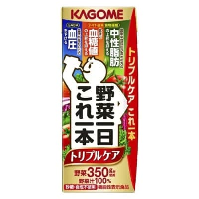 カゴメ 野菜一日これ一本 トリプルケア 200ml 紙パック 96本入