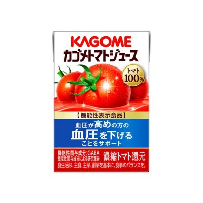 カゴメ トマトジュース 食塩無添加 100ml 紙パック 90本入