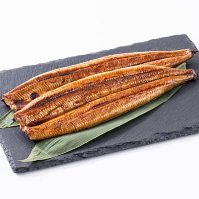 【浜名湖産】うなぎ蒲焼き(真空パック)×2本　タレ・山椒・お吸い物付