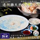 遠州灘天然とらふぐ(ふぐ刺身・ふぐ鍋セット)【4～5人前】手作りポン酢付き【冷凍】