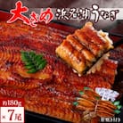 食品添加物不使用の浜名湖うなぎ　長蒲焼7尾(約180g×7)大きなうなぎで脂ノリノリです!肝焼き付き