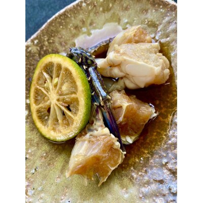 【浜名湖産】渡り蟹(ガザミ)の沖漬け　小サイズ2杯入り約200g×2パック