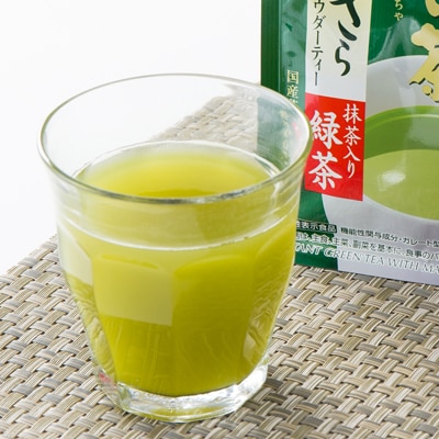 【機能性表示食品】お～いお茶 濃い茶 さらさら抹茶入り緑茶 80g×6袋