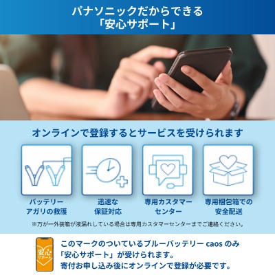 【パナソニック カーバッテリー】Blue Battery caos　N-N80/A4