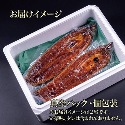 国産!うなぎのかば焼き 約200g × 2尾