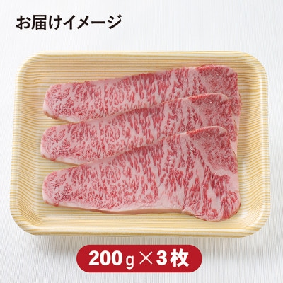 若狭牛サーロインステーキ(A5ランク)200g×3枚