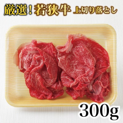 若狭牛上切り落とし(モモ・カタ・バラ)(A5ランク)　300g