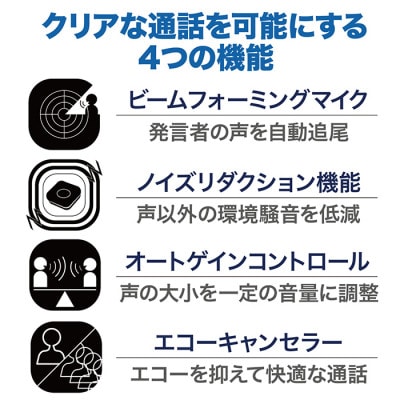 オーディオテクニカのスピーカーフォン　Web会議やオンライン帰省に便利　 AT-CSP5