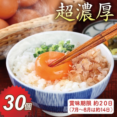 越前赤玉子30個(27個+卵割れ補償3個)