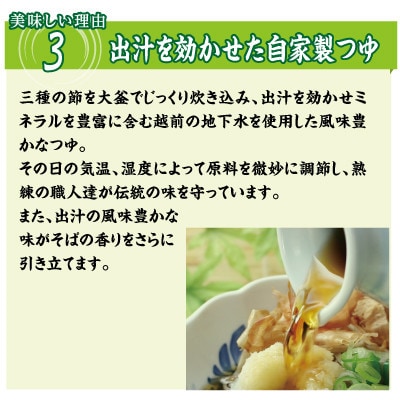 【毎月定期便】創業90余年の老舗・武生製麺　常温で長期保存できる「越前そば」10食全3回