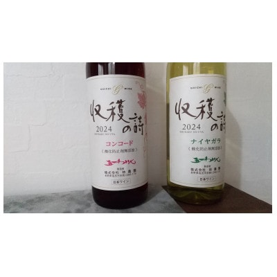五一わいん ヌーボー コンコード&ナイヤガラ 2本セット 720ml×各1本