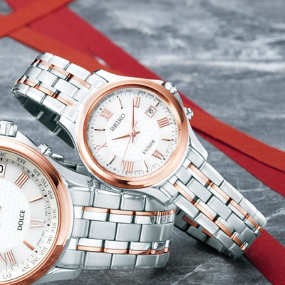 SEIKO エクセリーヌ ソーラー電波 ワールドタイム SWCW162