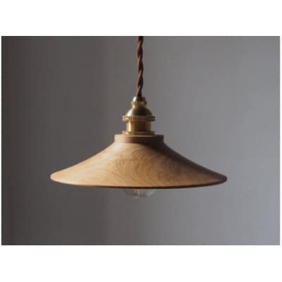 国産山桜ペンダントライト Sサイズ コードリール無しタイプ