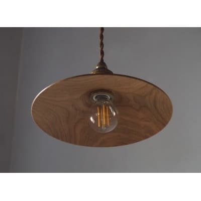 国産山桜ペンダントライト Sサイズ コードリール無しタイプ