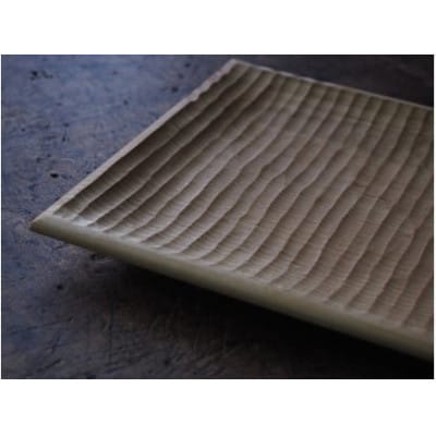 長野県産 山桜の長角皿