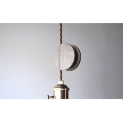 国産かえで鉄染めペンダントライト