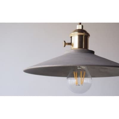 国産かえで鉄染めペンダントライト コード1mタイプ