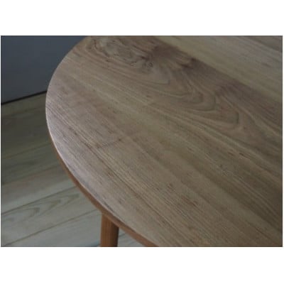 国産山桜の丸テーブル ラウンドダイニングテーブル