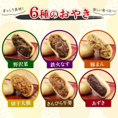 【無地熨斗】水城漬物工房「うす皮信州おやき」6種 10個 詰め合わせ  長野県 塩尻市