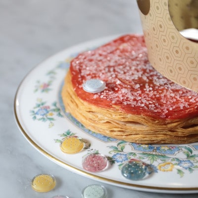 塩尻産紅玉りんごのガレットタルトタタン1ホール(直径16センチ)