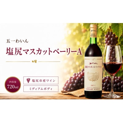 五一わいん 塩尻マスカットベーリーA　720ml×1本