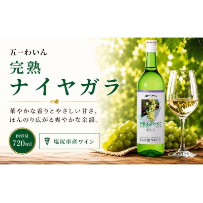 五一わいん 完熟 ナイヤガラ　720ml×1本