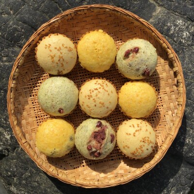 お米農家の玄米粉ホットケーキミックス　6個セット