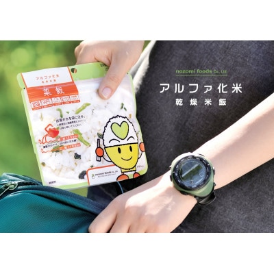 アルファ化米(乾燥米飯)10食セット