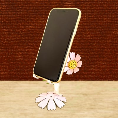 スマホスタンド秋桜