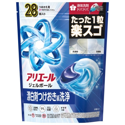 P&G　アリエールジェルボールプロ　つめかえハイパージャンボサイズ(28個入り)×5個