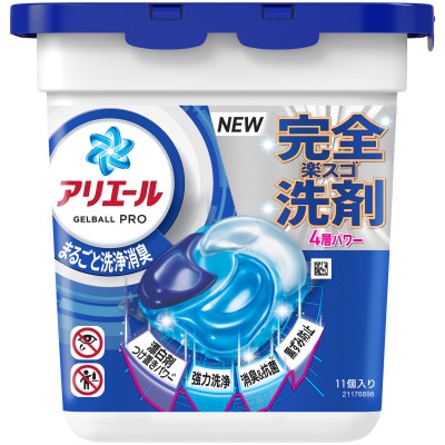 P&G　アリエールジェルボールプロ　本体(11個入り)×6個