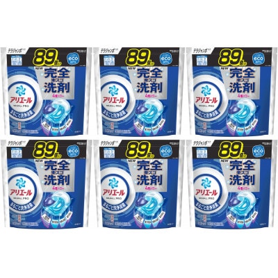 P&G アリエールジェルボールプロ つめかえテラジャンボサイズ(89個入り)×6個