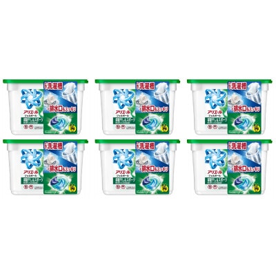 P&G　アリエールジェルボールプロ部屋干し&スポーツ　本体(14個入り)×6個