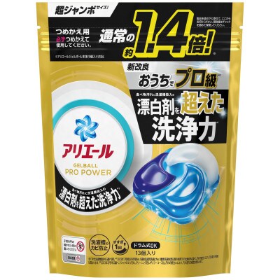 【毎月定期便】アリエール　ジェルボールプロパワー つめかえ(13個入)×6個セット全3回