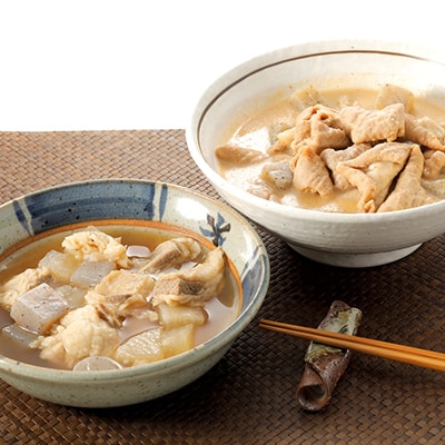 やきとり若のもつ煮込み&牛スジ煮込みセット