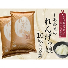しあわせのれんげっ娘(精米)10kg×2本