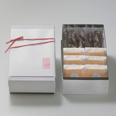 焼いて食べるもなか × 黒糖くらわんかりんとう10個入×2セット