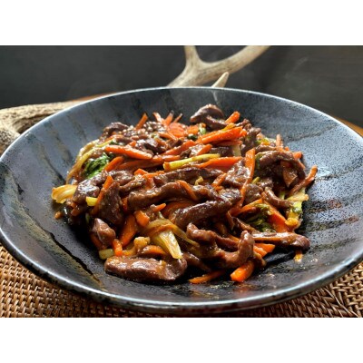 シカ肉(もも肉)料理動画付き