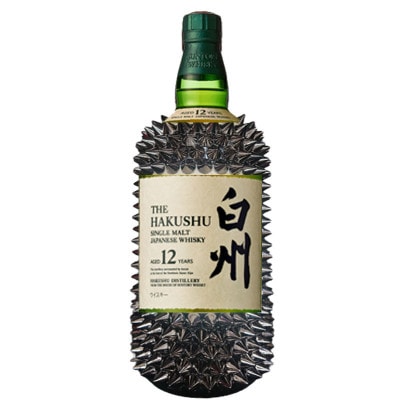 ウィスキー オリジナル デコレーションボトル (トゲ白州12年:700ml)