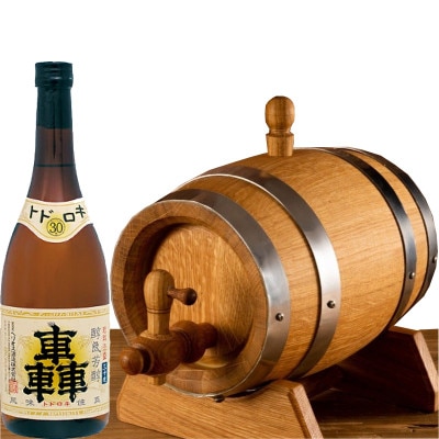 枚方熟成泡盛 轟 30度 720ml × 1本 + 本格熟成 ミニ樽 2Lサイズ オリジナルセット