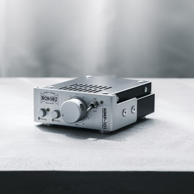スタックアンプ/金属製ホーンスピーカー型(シルバー)NMP-1A3B